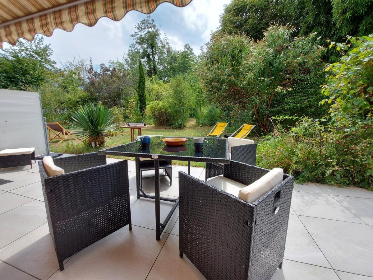 Centre St Jorioz : Charmant et spacieux studio avec terrasse et jardin privatif Saint-Jorioz Extérieur photo