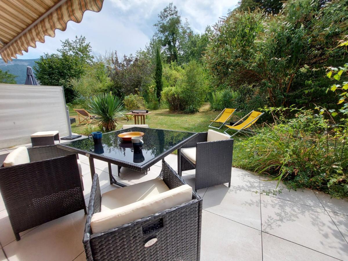 Centre St Jorioz : Charmant et spacieux studio avec terrasse et jardin privatif Saint-Jorioz Extérieur photo